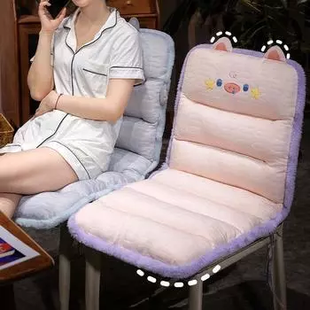 1 шт. латексная цельная подушка для офиса, летнее сидение, поддержка талии, подушка для стула, сидение в течение длительного времени, отсутствие усталости 90x45cm