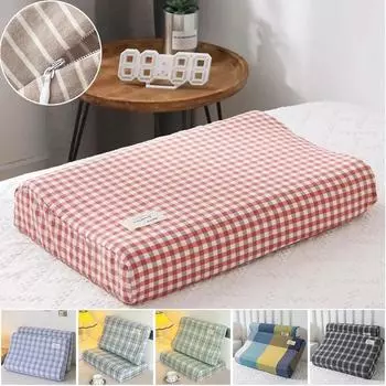 1 шт. Латексная подушка, специальная наволочка и чехол 40x60cm