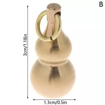 1 шт. латунная тыква-подвеска нестандартная банка брелок подвесное ожерелье ювелирные изделия водонепроницаемая таблетница футляр для лекарств
