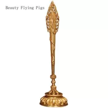 1 шт. латунный меч мудрости Манджушри, украшение для тибетского дома, артефакт для поклонения, ваджрный пень, украшение зала Будды