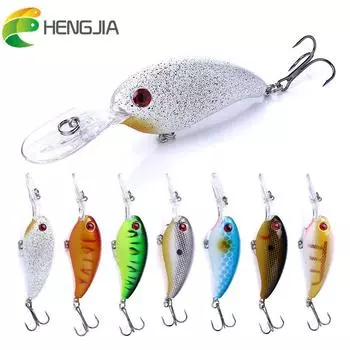 1 шт., лазерная приманка HENGJIA, рыболовный крючок для форели, окуня, щуки, приманка для рыбалки, 15,2 г/10 см