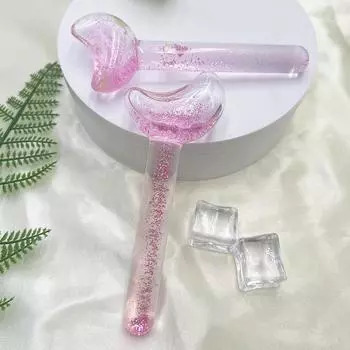 1 шт. ледяная волна красота сферический охлаждающий лунный хоккей женский ролик для лица компрессионный хоккей массаж глаз замороженный шар инструмент onesize