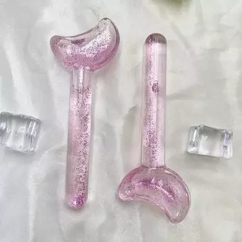 1 шт. ледяная волна красота сферический охлаждающий лунный хоккей женский ролик для лица компрессионный хоккей массаж глаз замороженный шар инструмент