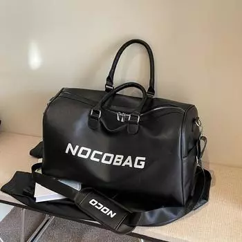 1 шт. Легкая большая вместительная сумка для фитнеса, водонепроницаемая сумка для хранения на молнии, подходит для деловой поездки, путешествий, спортивных тренировок, плавания и многого другого чёрный