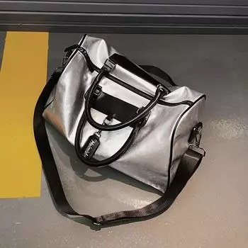 1 шт. Легкая дорожная сумка большой вместимости в стиле ретро, большая сумка для фитнеса для занятий спортом, командировки, плавания и многого другого