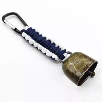 1 шт., легко подвешиваемый на веревке, прочный, безопасный колокольчик для походов, металлический колокольчик для медведя, для улицы, доступно несколько вариантов