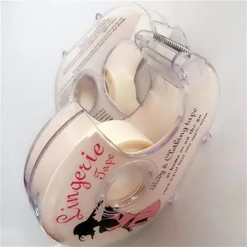 1 шт., легко разрезаемая гипоаллергенная прозрачная невидимая лента для нижнего белья чистый