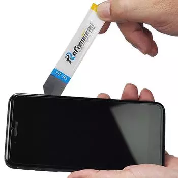 1 шт., лезвие с двойной головкой из нержавеющей стали, мягкий тонкий спуджер, открывалка для экрана мобильного телефона, планшета