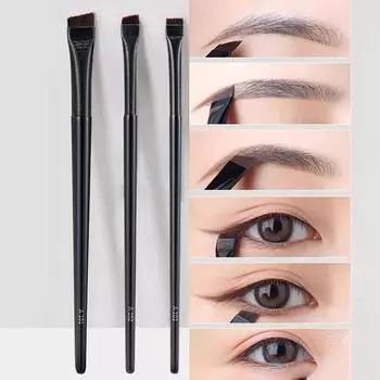 1 шт. лезвие с наклонной головкой, подводка для глаз, кисть для бровей, кисть для подводки для бровей, небольшой угол