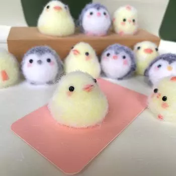 1 шт., липкая мягкая игрушка для снятия стресса в виде цыпленка, свиньи, собаки, симпатичная игрушка для снятия стресса с помощью сжимаемого силиконового брелок-сумки A4