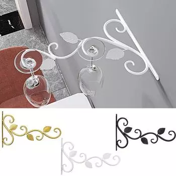 1 шт., лист, современный стиль, стойка для вина, прочный настенный декор, простой подвесной крючок, крючки для растений, художественный декор золотой