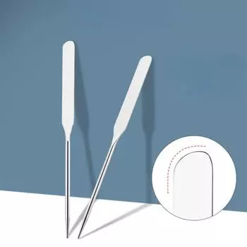 1 шт., лопаточка для макияжа из нержавеющей стали, палочка для смешивания тонального крема, инструмент для смешивания косметических инструментов для макияжа