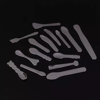 1 шт., лопаточка для массажа лица, ложка для крема для глаз, палочка, инструмент для ухода за кожей, аппликатор для макияжа, косметический инструмент, мини-лопатка WW-H010-b