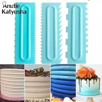 1 шт., лопаточка для торта, скребок для торта, гладкий пластиковый крем, помадка, мусс, инструменты для выпечки кондитерских изделий #9