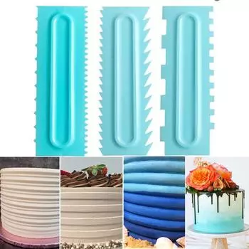 1 шт., лопаточка для торта, скребок для торта, гладкий пластиковый крем, помадка, мусс, инструменты для выпечки кондитерских изделий #15