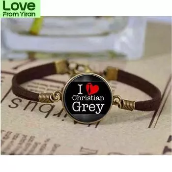 1 шт. / Лот Fifty Shades Of Grey, Fifty Grey Bracele, 50 Shades Of Grey Bracelet, Laters Baby Jewelry, Art Bracelet, Подарок для нее и для него