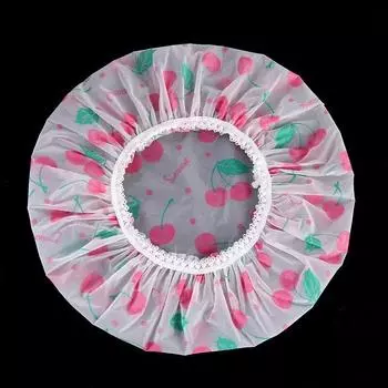 1 шт./лот водонепроницаемая банная шапочка утолщенная водонепроницаемая и масляная шапочка для женщин спа парикмахерские принадлежности шапочка для душа аксессуары для ванной комнаты розовый