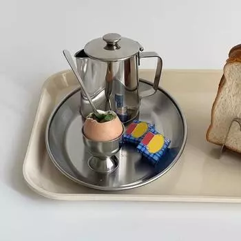 1 шт. лоток для яиц из нержавеющей стали, украшение для домашнего стола, мини-чашка для мороженого, кухонные принадлежности 3,7x4,7x4,8 см серебряный