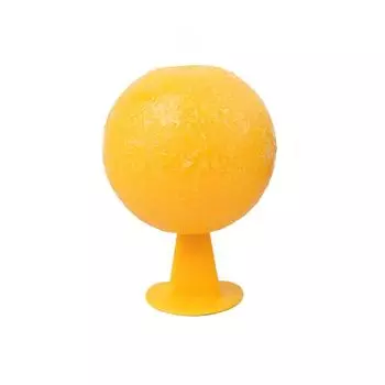 1 шт. Ловушка и ловушка для плодовой мушки Липкая сфера Ловушка-шар для комаров Ловушка для насекомых Клейкая гибкая доска Для цитрусовой плодовой мушки Мухи-журчалки Мошки AVE 1PC жёлтый
