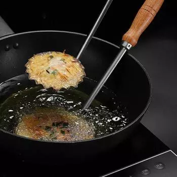 1 шт. ложка для фрикаделек из нержавеющей стали, совок для блинов, приспособление для приготовления мясных пирогов с антипригарным покрытием, форма для жареной пищи, кухонная утварь, инструменты для приготовления пищи