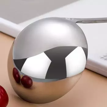 1 шт. ложка из нержавеющей стали кухонная бытовая шумовка ложка для фондю набор кухонных принадлежностей утолщенная и углубленная ложка с длинной ручкой A2