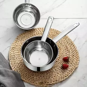 1 шт. ложка из нержавеющей стали с длинной ручкой, черпак для воды, многофункциональный кухонный половник, кастрюля, металлический утолщенный, ресторанный многоцелевой