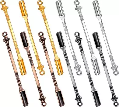 1 шт. ложка мини-лопатка медицинская ложка подвески мини-подвески лопата для наполнения флаконов травами золотой