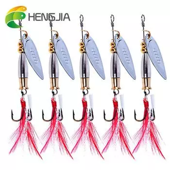 1 шт. ложка, рыболовная приманка, спиннербейт 8 см, 8,6 г, блестящая металлическая блесна для окуня, искусственный крючок, рыболовные снасти