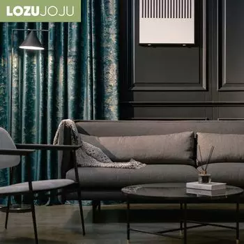 1 шт. LOZUJOJU 80% затемняющие шторы для домашнего декора высококлассные роскошные оттенки для гостиной, спальни, домашний декор W100 x L130cm бежевый