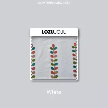 1 шт. LOZUJOJU белый тюль современный сельский стиль вышитые красочные прозрачные занавески для оконной драпировки для гостиной спальни домашнего декора W100cm x L200cm белый