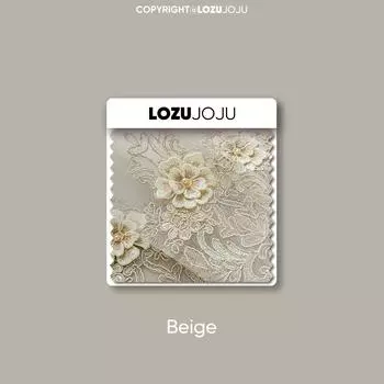 1 шт. LOZUJOJU европейский стиль роскошная трехмерная вышивка прозрачная тюль прозрачная занавеска для гостиной спальни украшение окна домашний декор 100x260cm бежевый