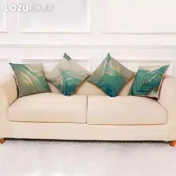 1 шт. LOZUJOJU, наволочка с принтом свежего и натурального побережья для дивана, гостиной, домашнего декора 45x45 см W45cm x L45cm