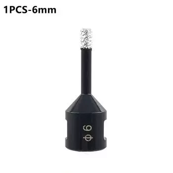 1 шт. M14 резьбовой инструмент для отверстий 6 мм-25 мм паяная алмазная коронка для сверления сухая с воском угловая шлифовальная машина сверло