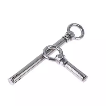 1 шт. M6 противооткатный винт с ушком для овечьей петли, винты для расширения ремня, подвесной крюк для качелей из нержавеющей стали M6/100