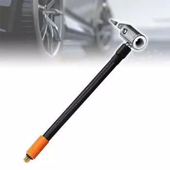 1 шт. M6 запирающийся воздушный патрон с воздушным шлангом, стандартный клапан шины с мелкой резьбой, адаптер для шланга для накачивания, инструмент для ремонта автомобиля