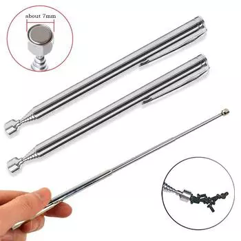 1 шт., магнитный подъемник, магнитный штифт, магнитный стержень, телескопический пикап, инструмент, выдвижной, практичный