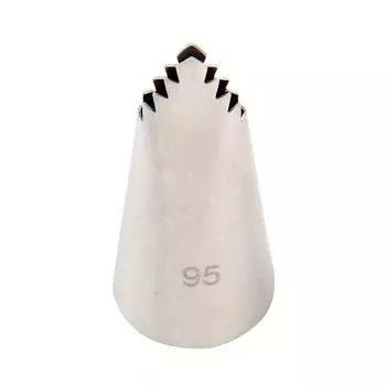 1 шт. Маленькая длинная насадка из нержавеющей стали для идеального украшения печенья и тортов - идеально подходит для выпечки и кондитерских изделий