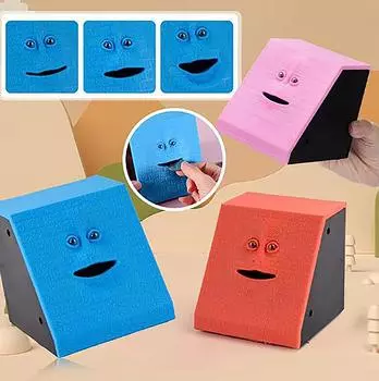 1 шт. Маленькая копилка, копилка для хранения детских игрушек, копилка для украшения дома, детская копилка, банка для мелочи красный