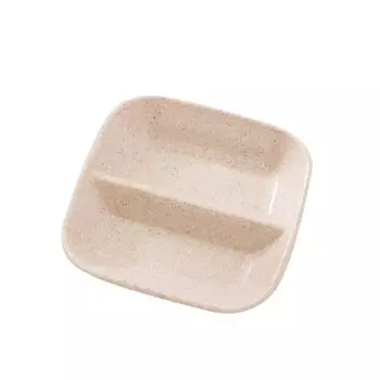 1 шт. Маленькая тарелка для закусок, соусница, приправа зелёный