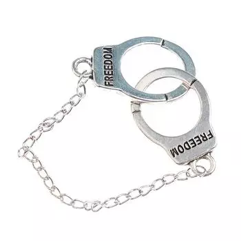 1 шт., маленькие аксессуары для дома рэгдолла, мини-имитация наручников для заключенных, игрушки