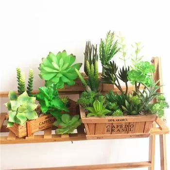 1 шт. маленькие искусственные суккуленты, поддельные лотосы, литопсы, цветы, ПВХ, суккулентные растения, свадебная вечеринка, домашнее цветочное украшение
