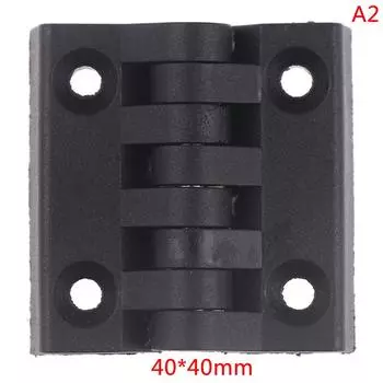 1 шт. маленькие петли, черные мини-пластмассовые дверные подшипники, петля из АБС-пластика для шкафа 40*40