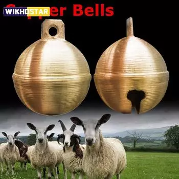 1 шт. Маленький и средний Нет. Крупный рогатый скот Овцы Медные колокольчики Домашний скот Животноводство Медные колокольчики звучат громко Латунный колокольчик 5.5cm