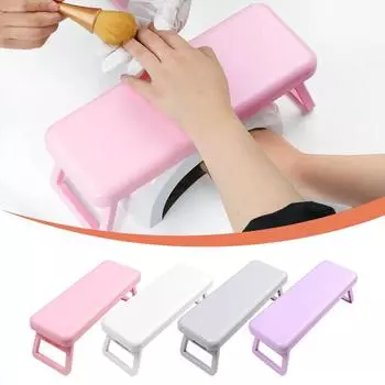 1 шт. маникюрный стол губка для ногтей инструмент для полировки подушка опорный коврик подлокотники складная подушка для рук салон