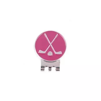 1 шт. маркер для мяча для гольфа, зажим для шляпы для гольфа, магнитный сплав, маркер положения мяча для гольфа, съемный металлический зажим для шляпы, аксессуары для гольфистов