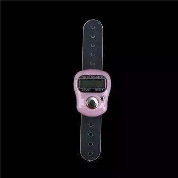 1 шт. маркер стежков и счетчик рядов пальцев ЖК-дисплей электронный цифровой счетчик 3.8cm*3cm*1.6cm