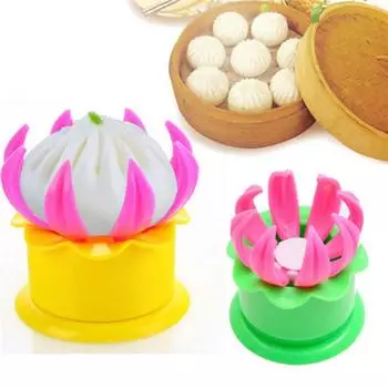 1 шт., машина для изготовления пельменей и пирогов, форма для изготовления булочек, кухонный инструмент для приготовления пищи, бытовой ручной пресс-форма для булочек S жёлтый