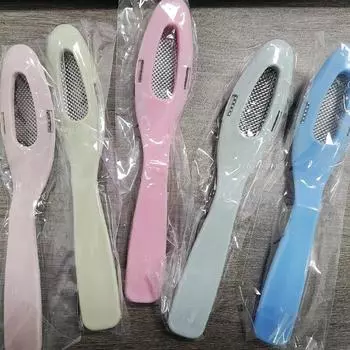 1 шт. Машинка для шлифовки ног из нержавеющей стали, шлифовальный камень для ног, не наносит вреда ногам, отшелушивающая щетка, машинка для шлифовки ног синий