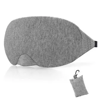 1 шт., маска для сна, маска для глаз, маска для глаз для отдыха в офисе, путешествия, маска для сна, чехол для маски для сна темно-серого