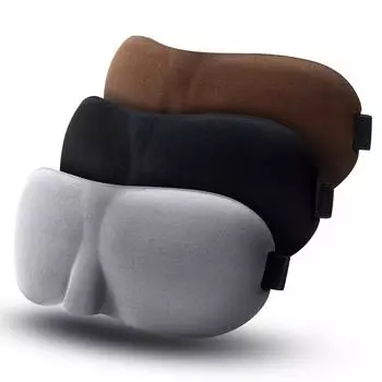 1 шт. маска для сна, повязка на глаза, помощь при сне, 3D мягкая повязка на глаза из пены с эффектом памяти, повязка на глаза, блокирующая свет, повязка на глаза YSL чёрный